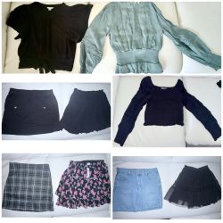 9 Pieces Girls Large 10/12 Clothing