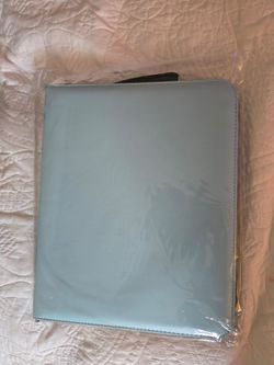 Sky Blue Card Binder WITH sleeves
