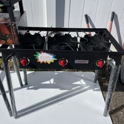 Outdoor Gas Burner 3-burner 