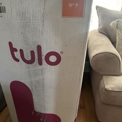 (NEW IN BOX) Tulo by Mattress Firm | 12 INCH Memory Foam Lavender Mattress | Pain-REDUCING Pressure Relief | Full Size