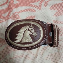 Leather Belt Made In Mexico