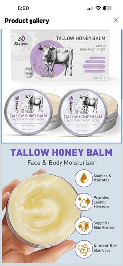 Beef Tallow for Skin