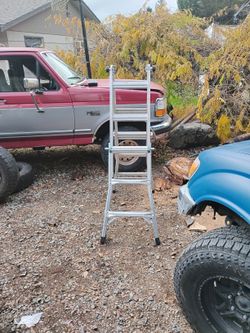 Warner 14 Ft 300 Lb Capacity Articulating ULadder