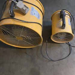 Portable ventilator fan