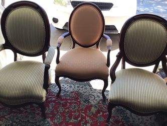 Beautiful cherry wood chairs
