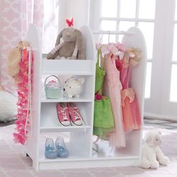 Like New Kidcraft Dress Up Wardrobe