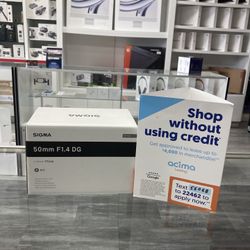 Sigma 50mm F1.4 For Canon EF 