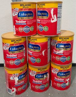(08) Enfagrow PREMIUM Toddler 32oz