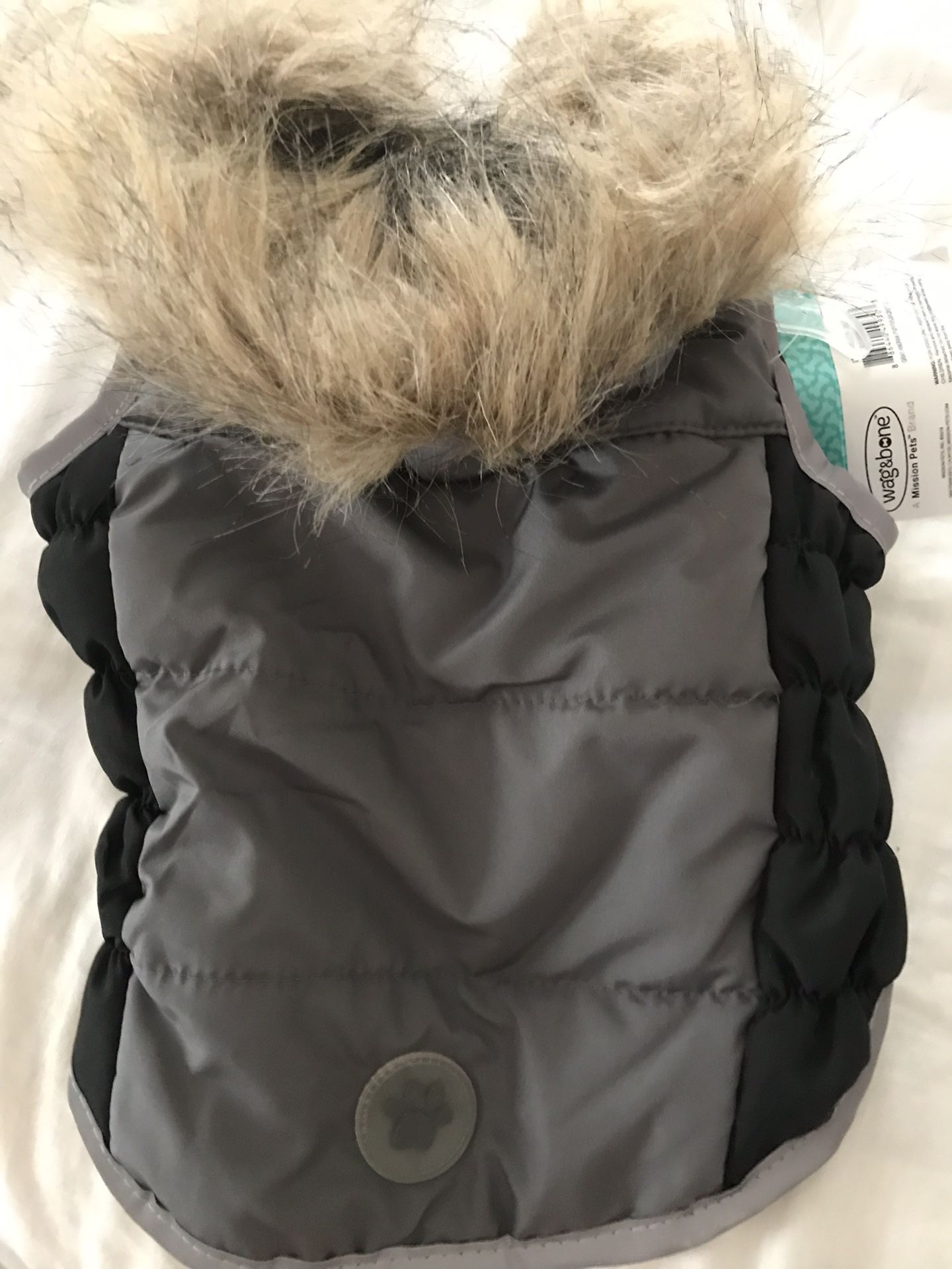 NWT size small dog coat