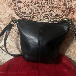 Coach Black Shoulder Bag
