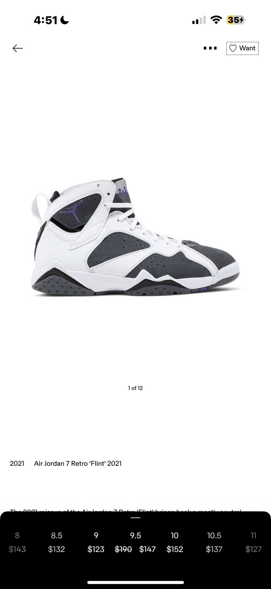 Jordan 7 Flint
