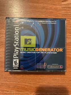 MTV Music Generator PlayStation 1 Game