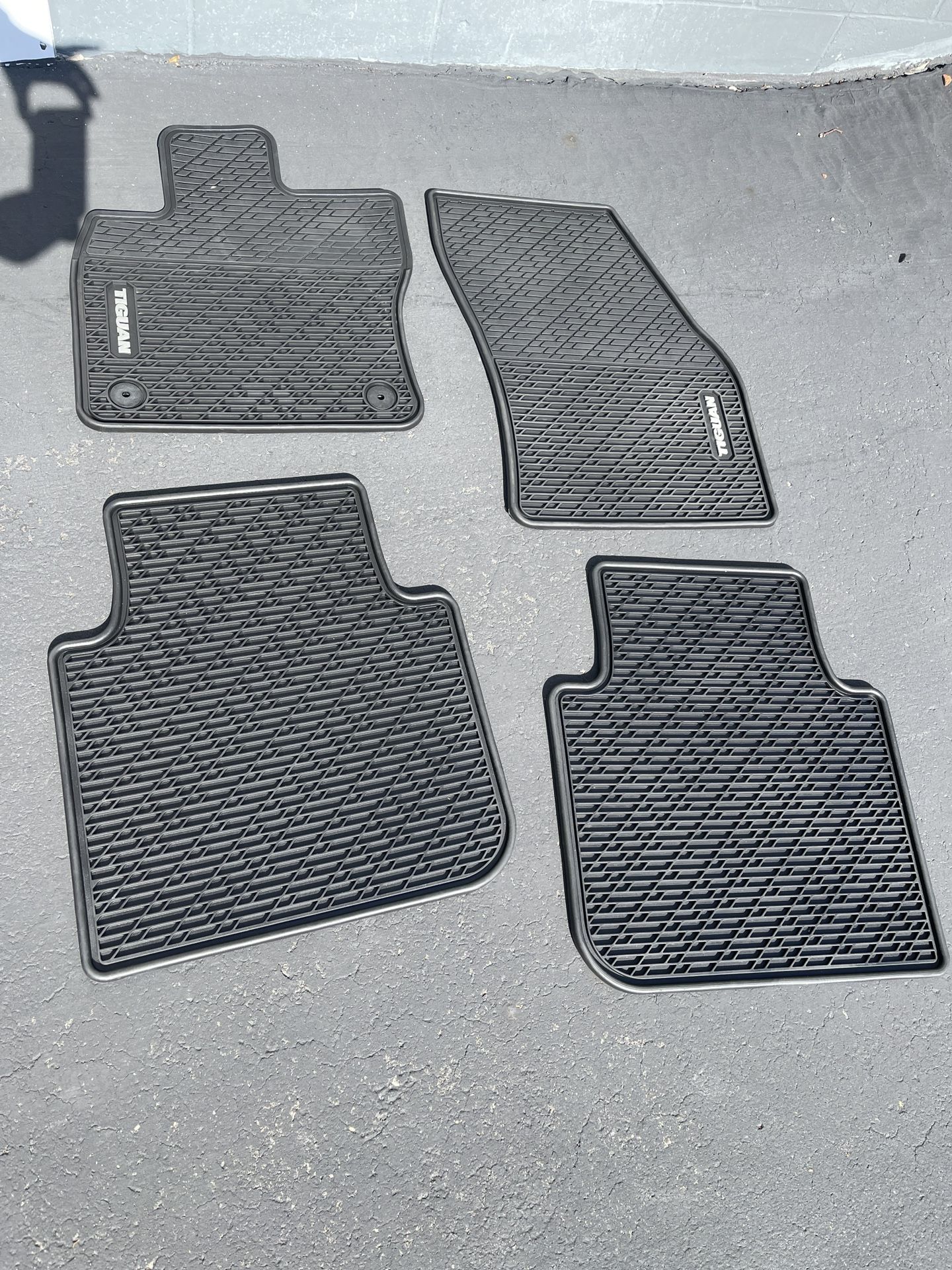 Used New OEM VW Tiguan 2018-2022 Monster Mats All Weather 4 piece 