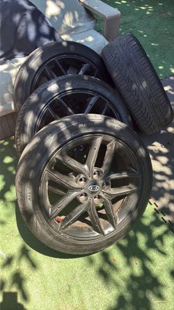 Rims, tires, wheels