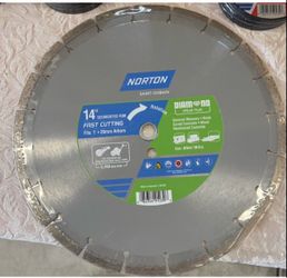 Norton Diamond Value 14-in Wet/Dry Segmented Rim Diamond Saw Blade