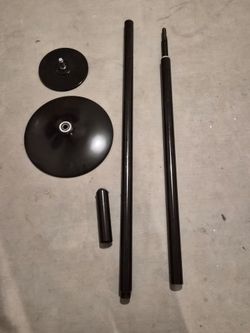 Black Dance Fitness Pole