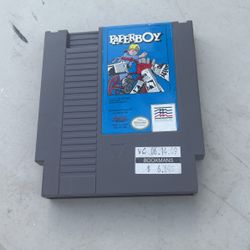 Nintendo  Paperboy Game 