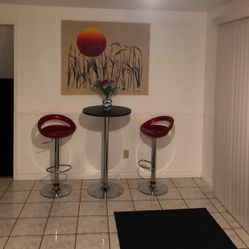 Modern Bar Table And Stools