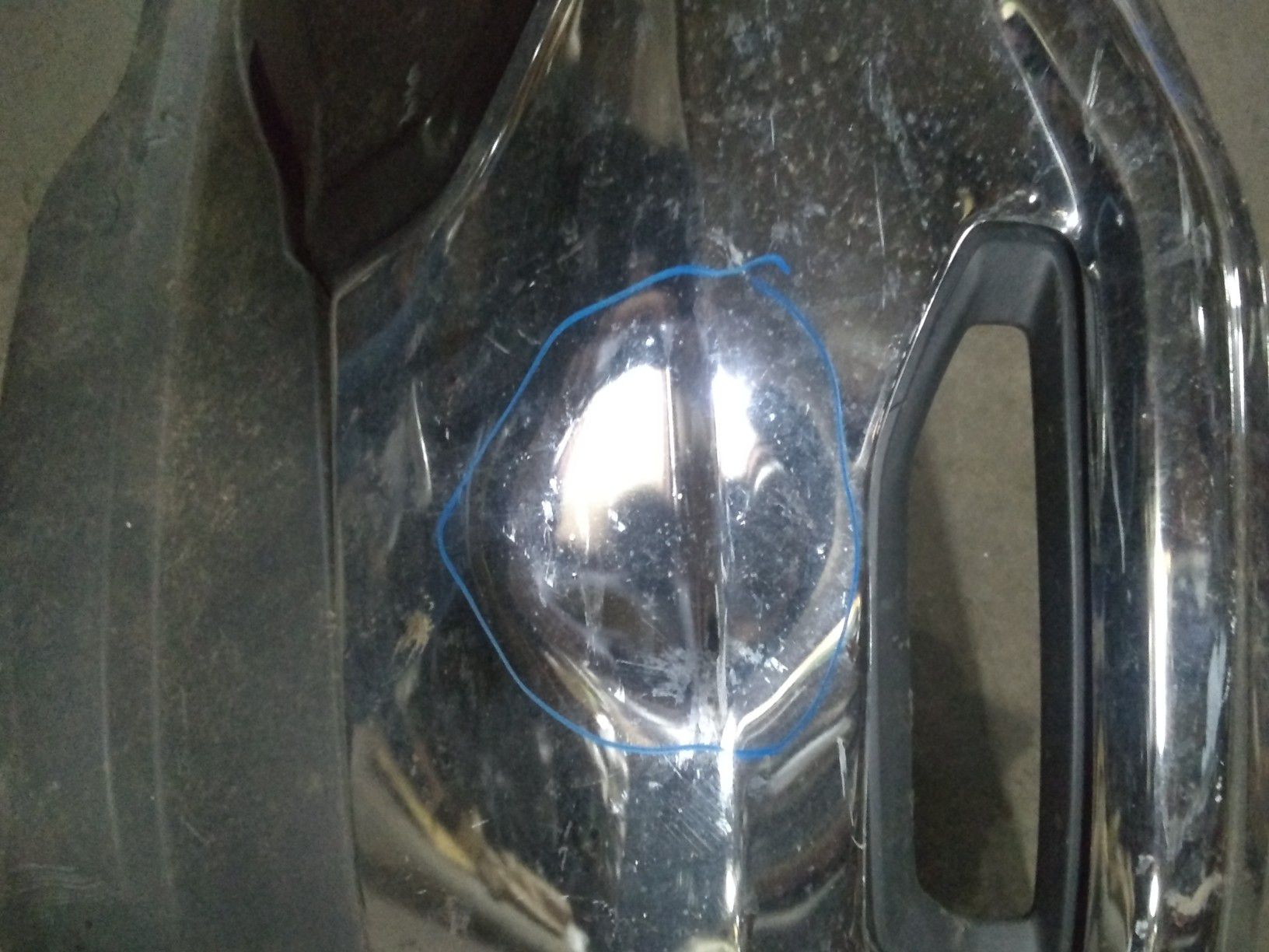 2016-18 GMC Sierra front bumper