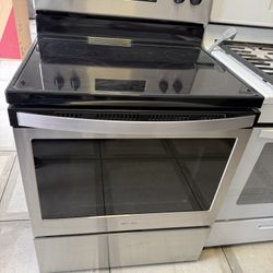 Whirlpool Glass Top Electric Stove 