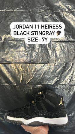 Jordan 11 Heiress Black Stingray 