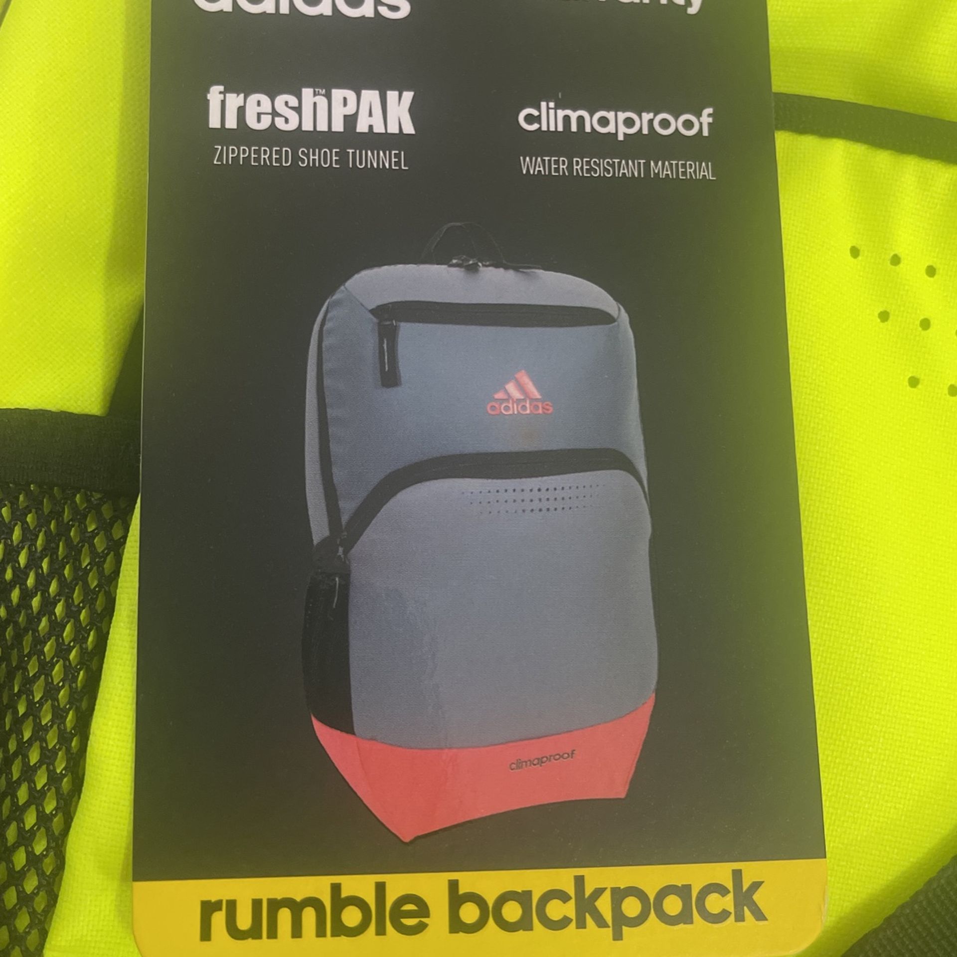 adidas climaproof rumble backpack Adaptive  Large Bag with Accessibility Features for Ease of Use water bottle adidas Amplifier Backpack - Black