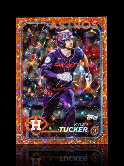 2024 Topps Series 2 Kyle Tucker #551 Orange Foil /299 - Astros - 010/299