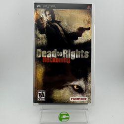 Dead to Rights Reckoning (Sony PlayStation Portable PSP, 2005)