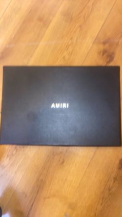 Amiri Ma-1 Black Crystal
