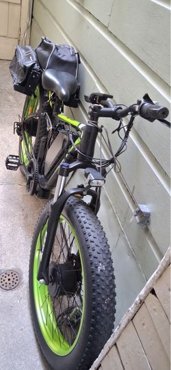 Electric Fat Tire Bike