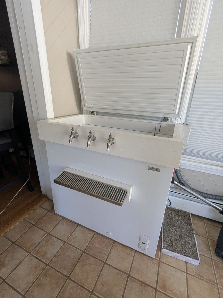 3 Tap Kegerator, Local Pickup Only $250