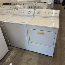 Used Kenmore Washer and Gas Dryer with Warranty Top Load Old School 