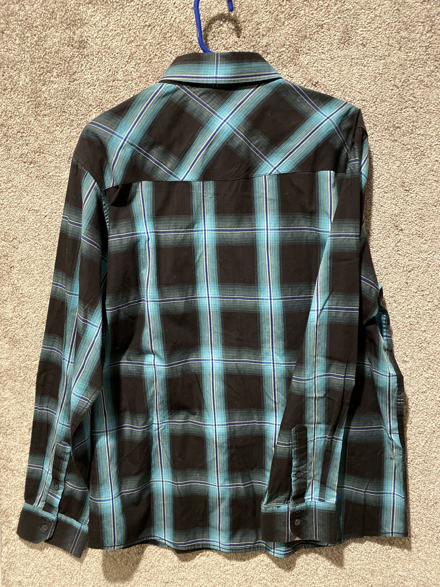 Sovereign Code XL Plaid Shirt