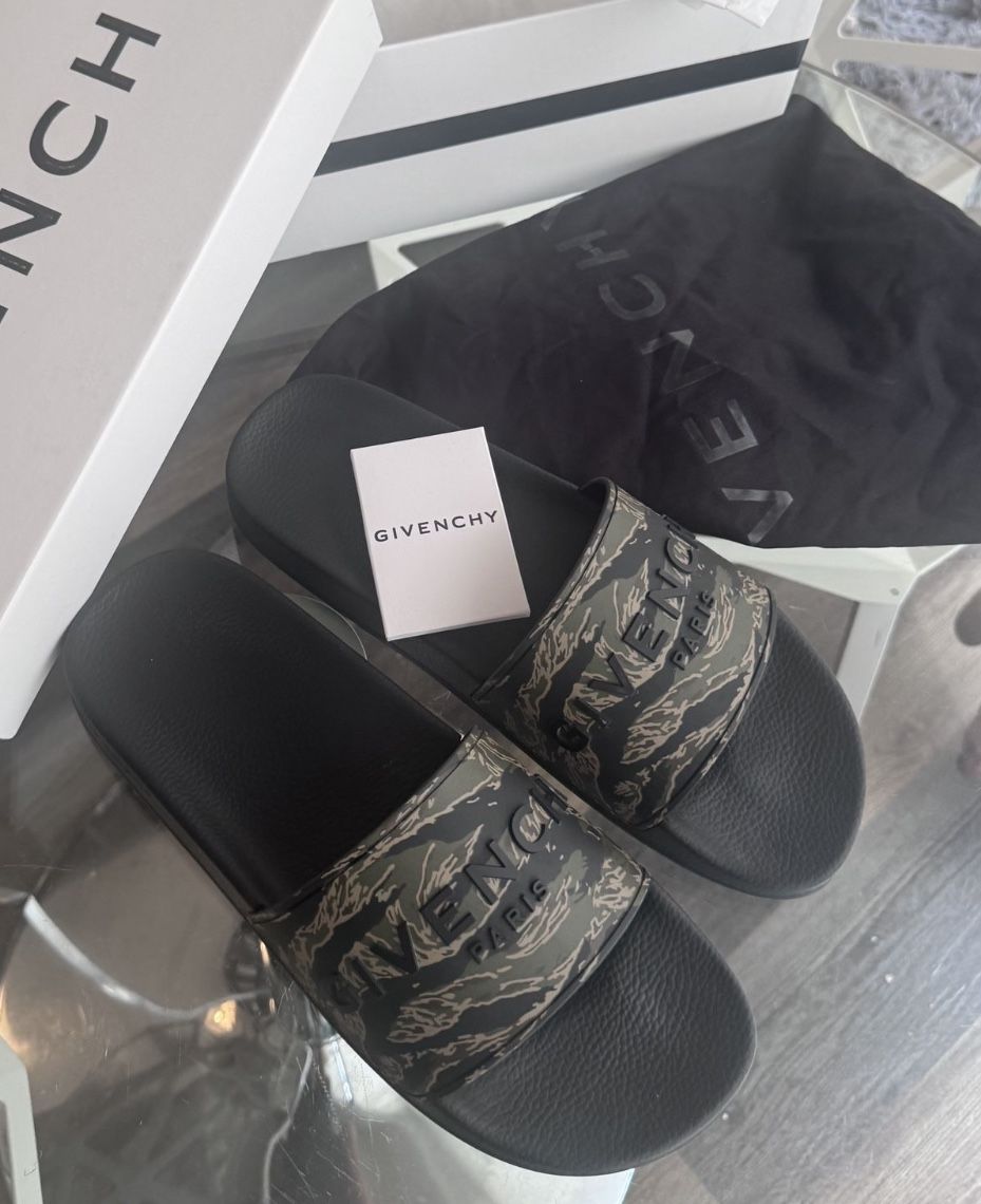 Authentic Givenchy Men’s Slides - NIB
