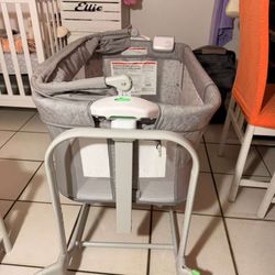 Ingenuity Dream & Grow Bedside Bassinet - Sounds & Vibration