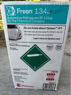 Brand New R-134a Automotive Freon