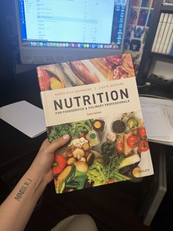 KAREN EICH DRUMMOND | LISA M. BREFERE NUTRITION FOR FOODSERVICE and CULINARY PROFESSIONALS Tenth Edition