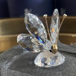 Vintage Swarovski Animal Crystal BUTTERFLY