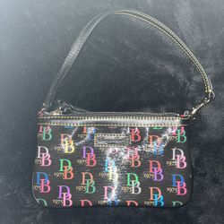 Dooney And Bourke DB Multicolor Wristlet New