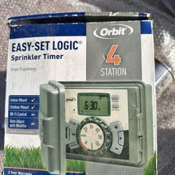 Orbit Station Outdoor Swing Panel Sprinkler System