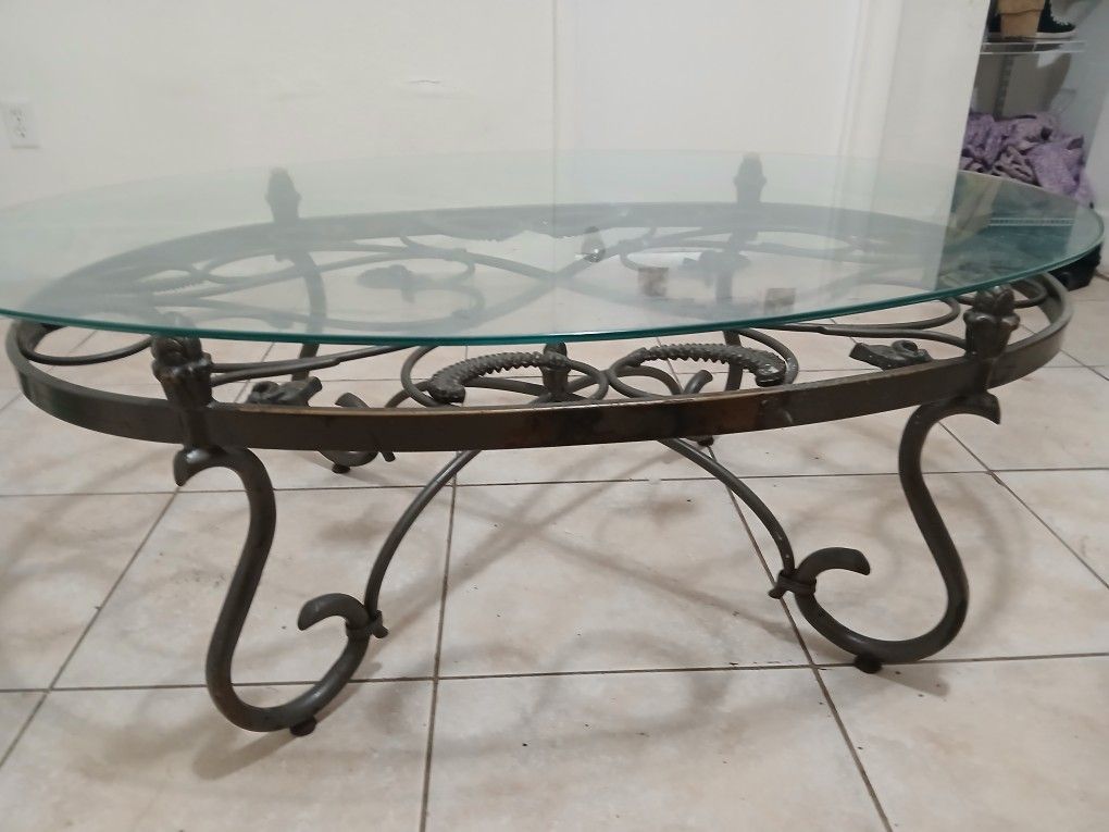 Glass Coffe Table