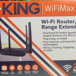 KING Wifi Max Router & Range Extender 
