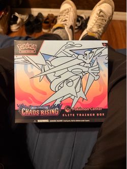 Chaos Rising pokemon center ETB