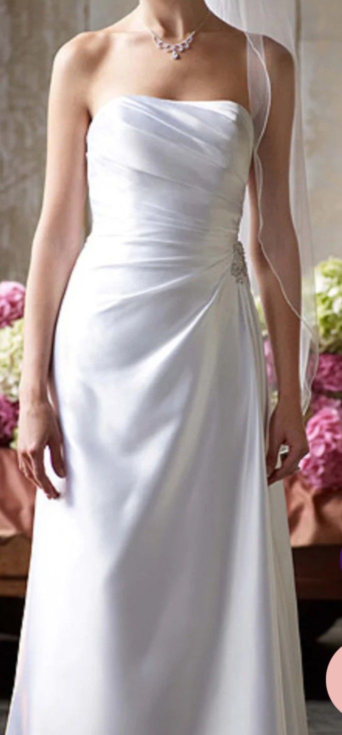 $60 Davids Bridal Wedding Dress