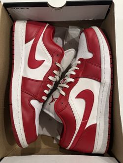 Jordan 1 Low Red Toe