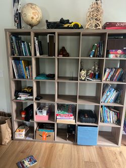 IKEA Storage Shelf in Gray Effect