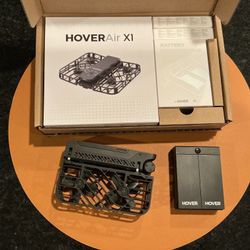 Hover Air X 1 Quadcoper Drone Combo With 3 Battery