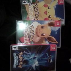 Nintendo Switch Pokemon Game Bundle 