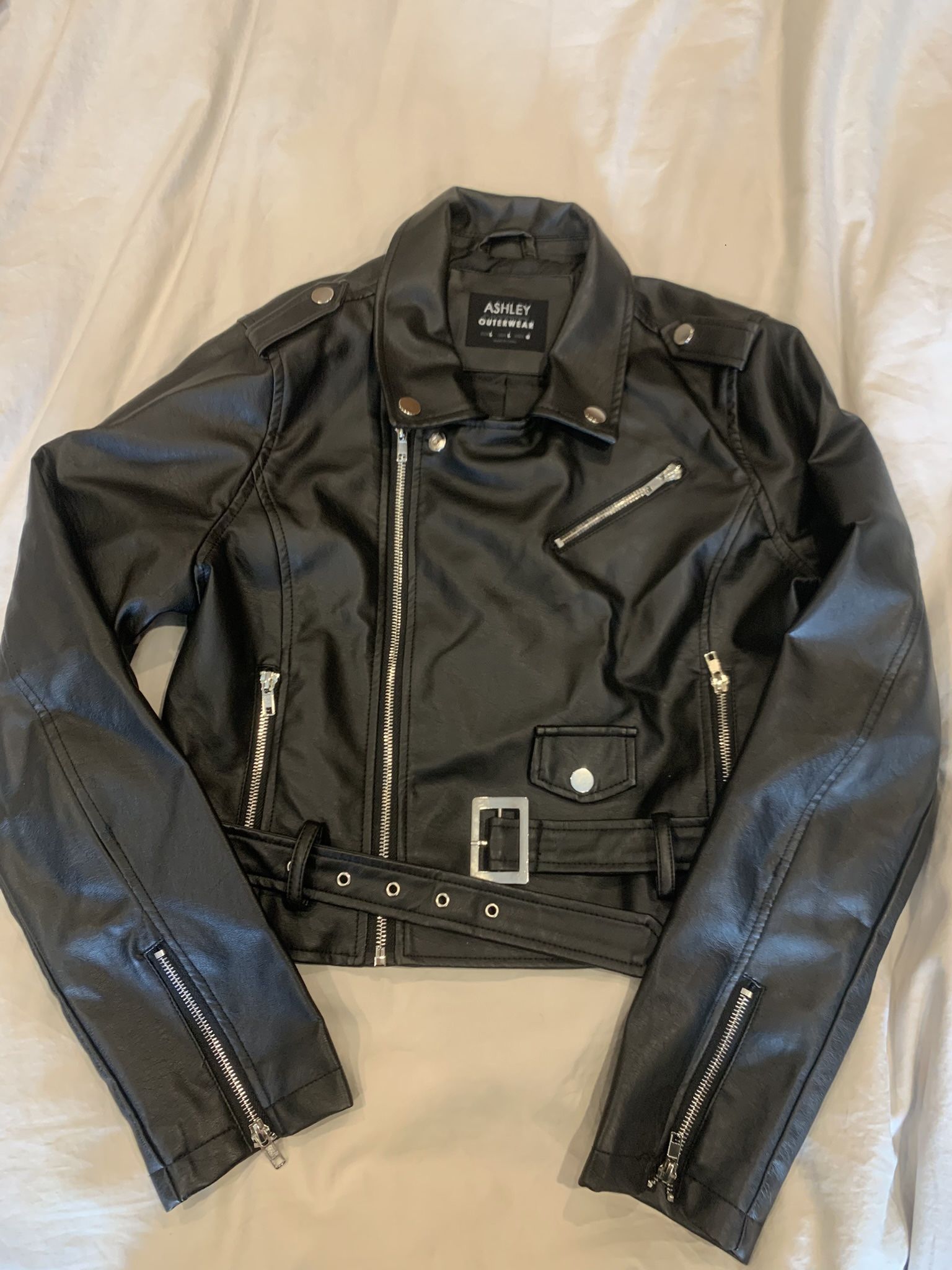 Faux Leather Jacket