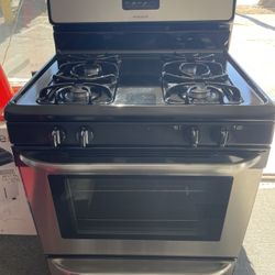 Frigidaire Stainless Steel Four Burner Gas Stove